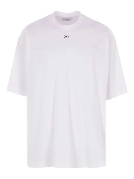 Tricou Off-white scurt alb