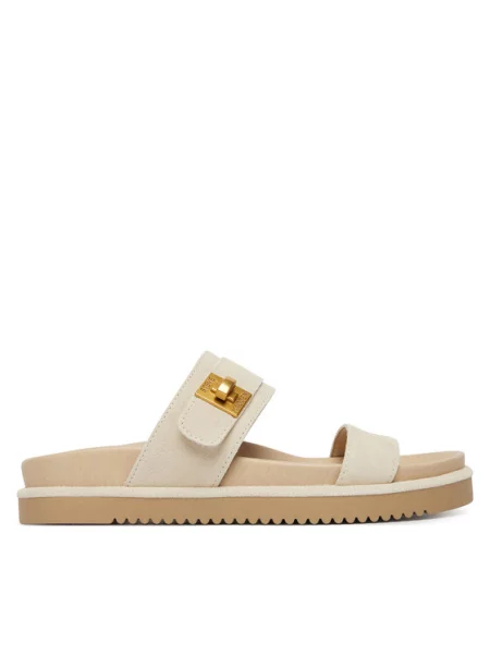 Papuci Steve Madden bej