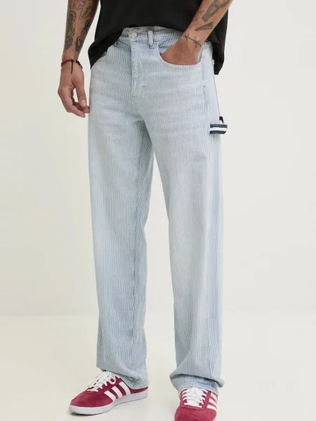 Kavbojke Tommy Jeans modra