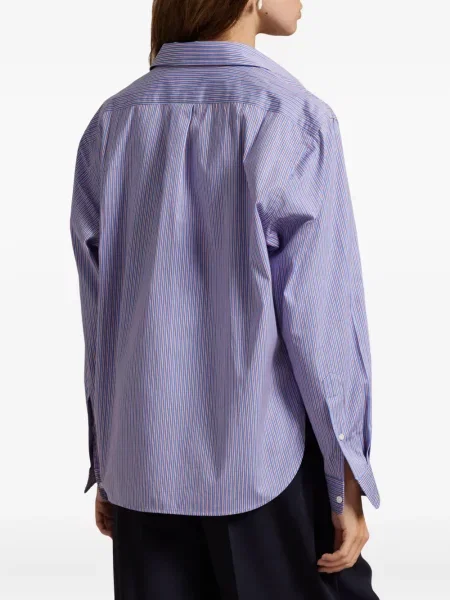 Kostkovaná dlouhá kšiltovka Polo Ralph Lauren bez rukávů modrá