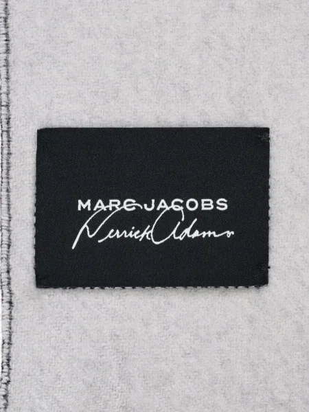 Fular Marc Jacobs cu franjuri negru