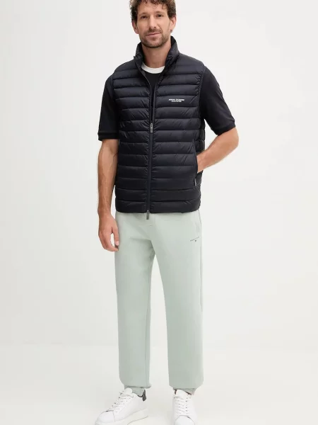 Пуховый жилет Armani Exchange синий