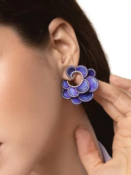 Cercei Saboo Fine Jewels albastru