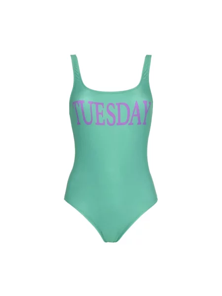 Koszulka Alberta Ferretti ze spandexu zielona