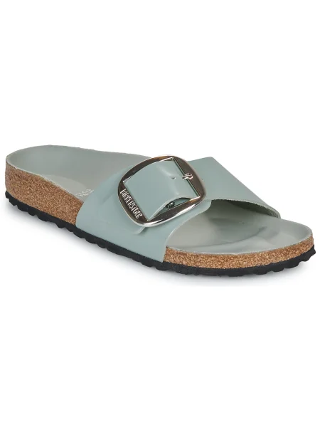 Pantofi Birkenstock cu cataramă verde