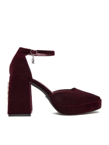 Juicy Couture Lodičky bordová