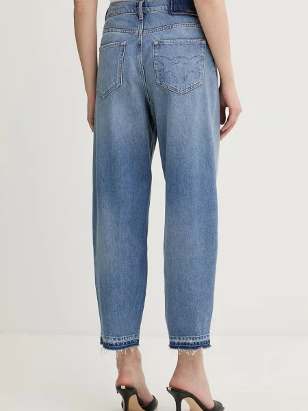 Pinko jeansy relaxed fit niebieskie