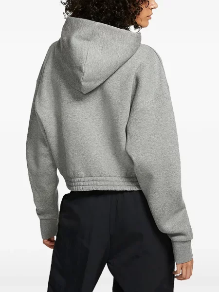 Hanorac cu glugă Nike gri