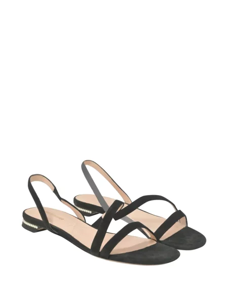 Sandale Nicholas Kirkwood cu perle negru
