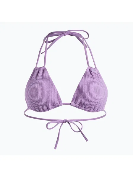 Горнище на бански костюм ROXY Aruba Mini Tiki Tri crocus petal виолетово