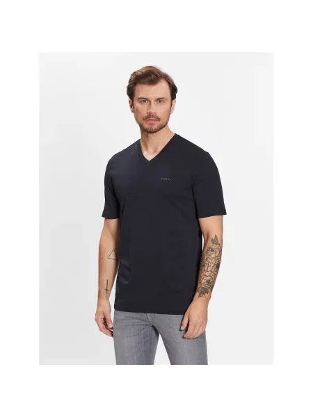 Bugatti Póló Slim Fit sötétkék