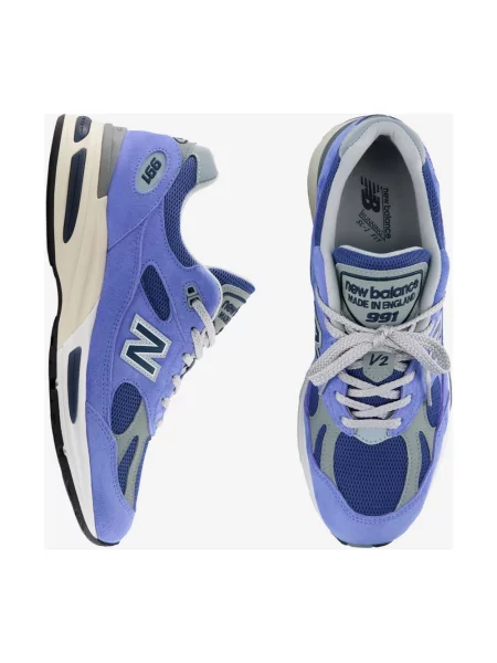 Sneakersy New Balance FuelCell zamszowe niebieskie