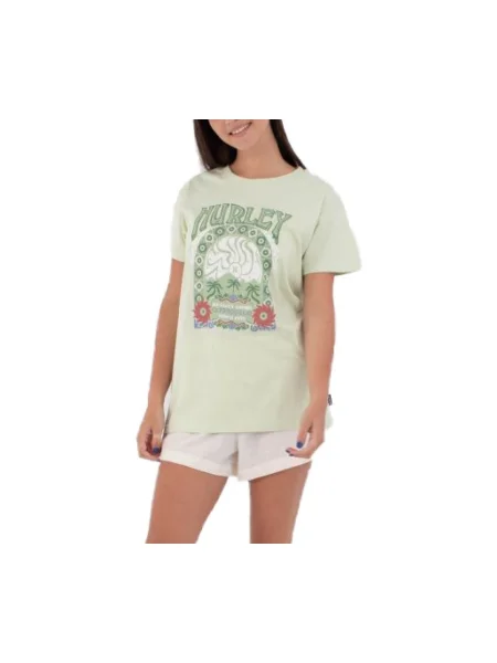 Tricou Hurley verde