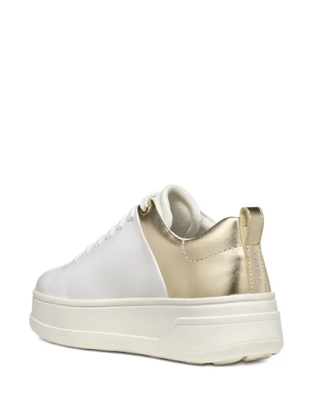 Sneakerși Geox alb