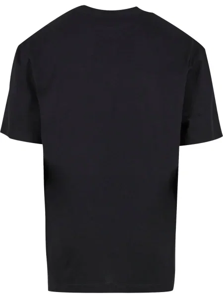 Urban Classics Tricou negru alb