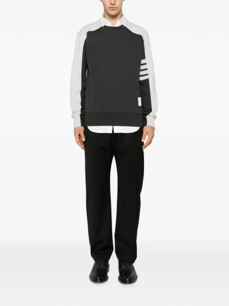 Lung hanorac Thom Browne gri