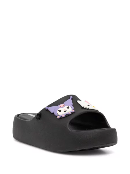 Klapki dziecięce Mini Melissa czarne