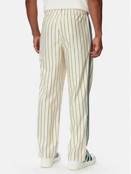 Adidas Spodnji del trenirke Firebird Pinstripes Kremna
