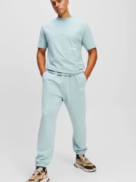 Спортивні штани Karl Lagerfeld блакитний