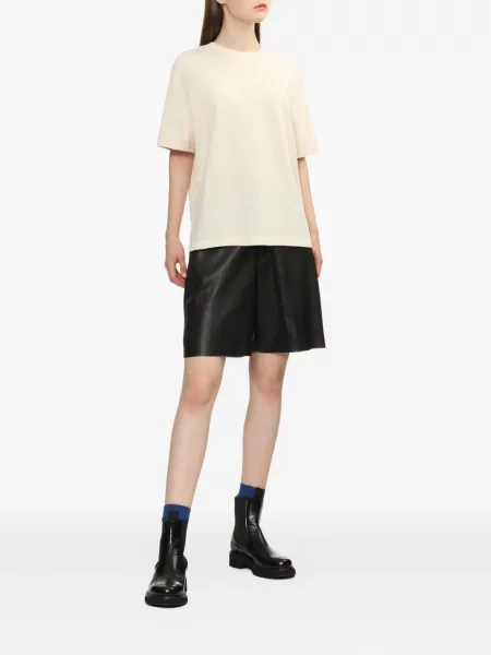 Tricou Maison Kitsune cu broderie
