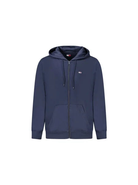 Mikina Tommy Jeans modrá