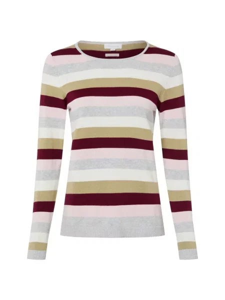 Brookshire Sweter z dzianiny Kobiety szary|wielokolorowy w S szary