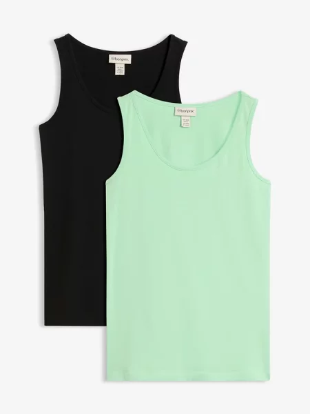 Top Bonprix zielony