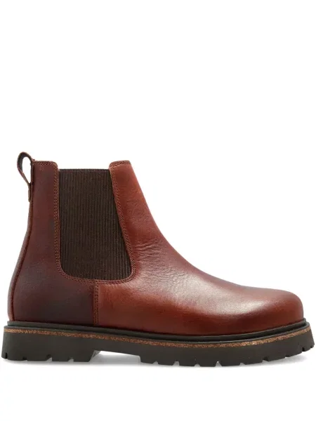 Botine chelsea Birkenstock din piele maro