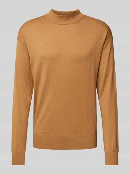 Sweter z dzianiny z prążkowanymi wykończeniami Scotch & Soda