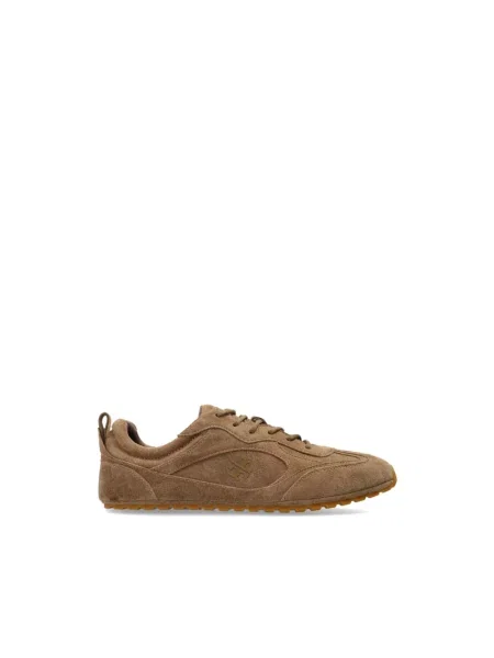 Sneakersy Tory Burch skórzane brązowe
