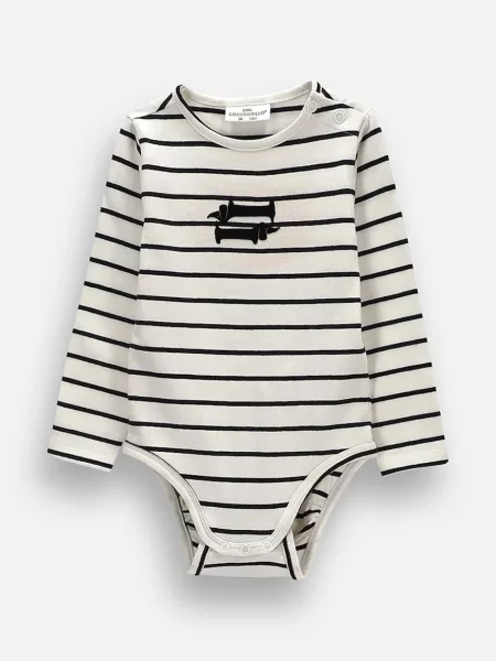 Coccodrillo body dětské s béžový