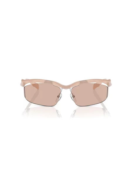 Okulary przeciwsłoneczne Prada Eyewear brązowe