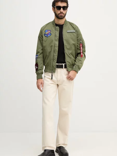 Bunda Alpha Industries TT Flying Tigers Light zelená