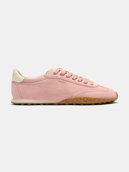 Hoff sneakers din piele întoarsă BRIDGE FL ROSE roz