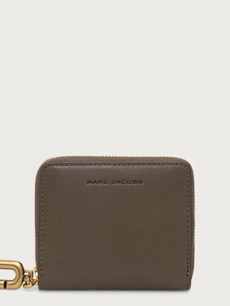 MARC JACOBS portofel pentru femei din piele SCENE verde
