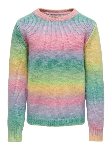 Kids ONLY Pulover Rainbow Colorat