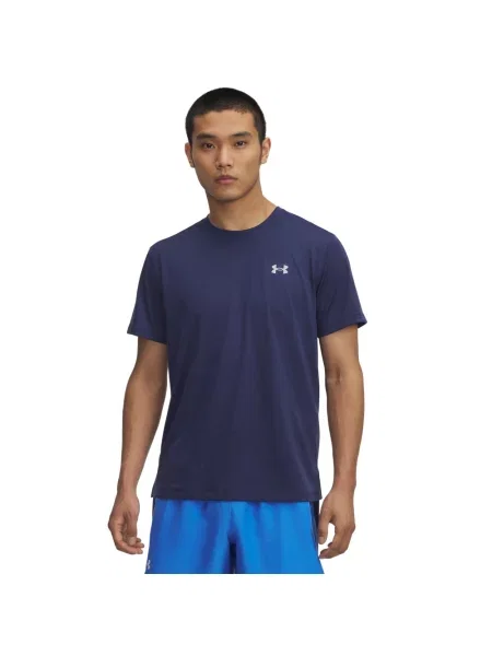 UNDER ARMOUR koszulka treningowa krótki rękaw XL granatowa