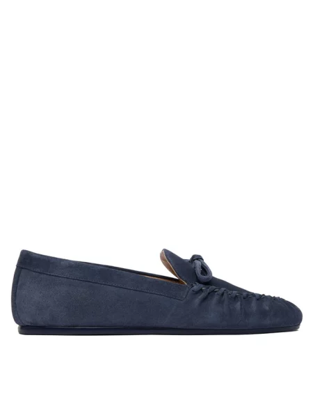 Mokasyny Stuart Weitzman granatowe