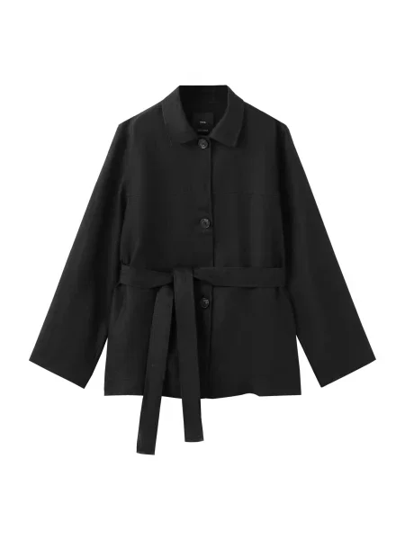 MANGO Geacă de primăvară-toamnă Will' negru