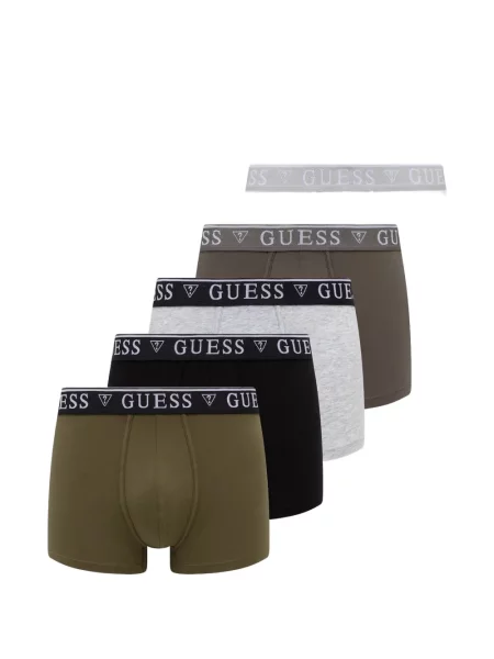 Șosete Guess cu autograf verde