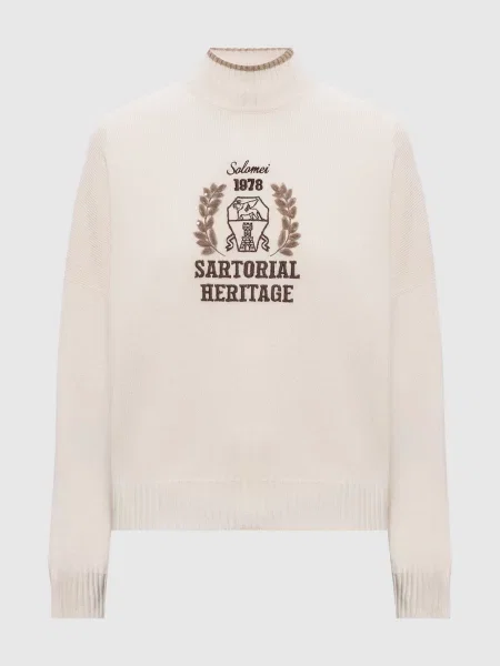 Свитер Brunello Cucinelli бежевый