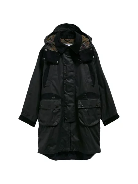 Geacă Barbour cu glugă verde