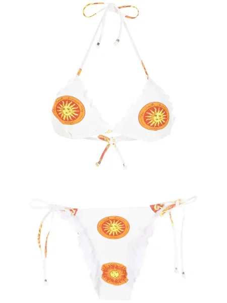 Bikini Amir Slama alb