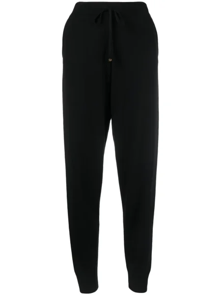 Pantaloni Stella Mccartney tricotate negru