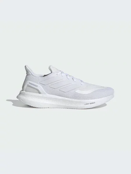 Переработанный кроссовки для бега Adidas для бега белые