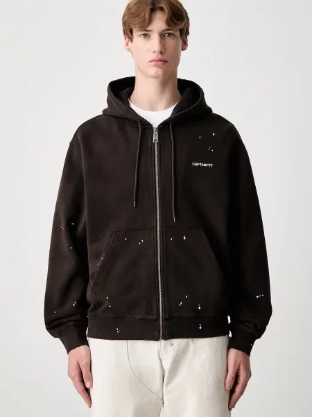 Carhartt WIP Hooded Painter hanorac cu și glugă din pentru bărbați