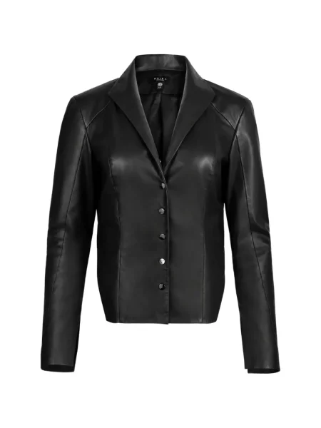 Jakna Heira Leatherwear crna