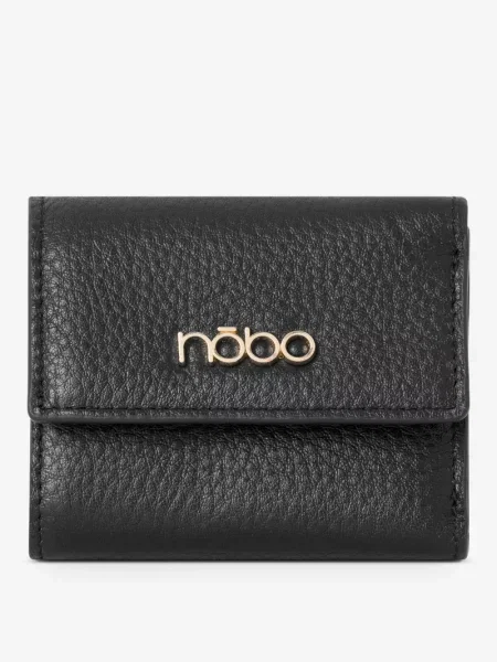 Usnjena denarnica Nobo črna