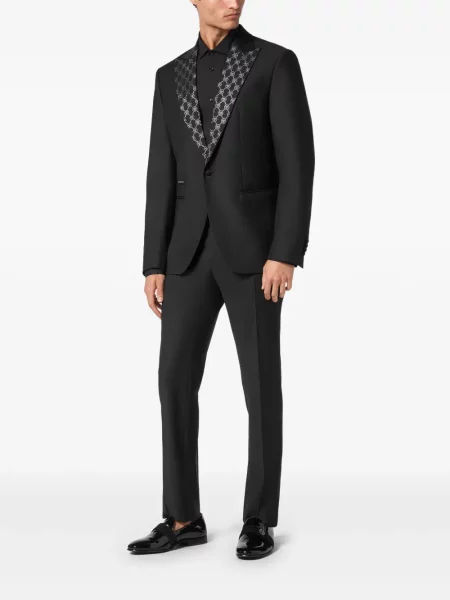 Marynarka Philipp Plein czarna