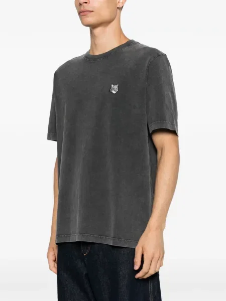 Tricou Maison Kitsune gri